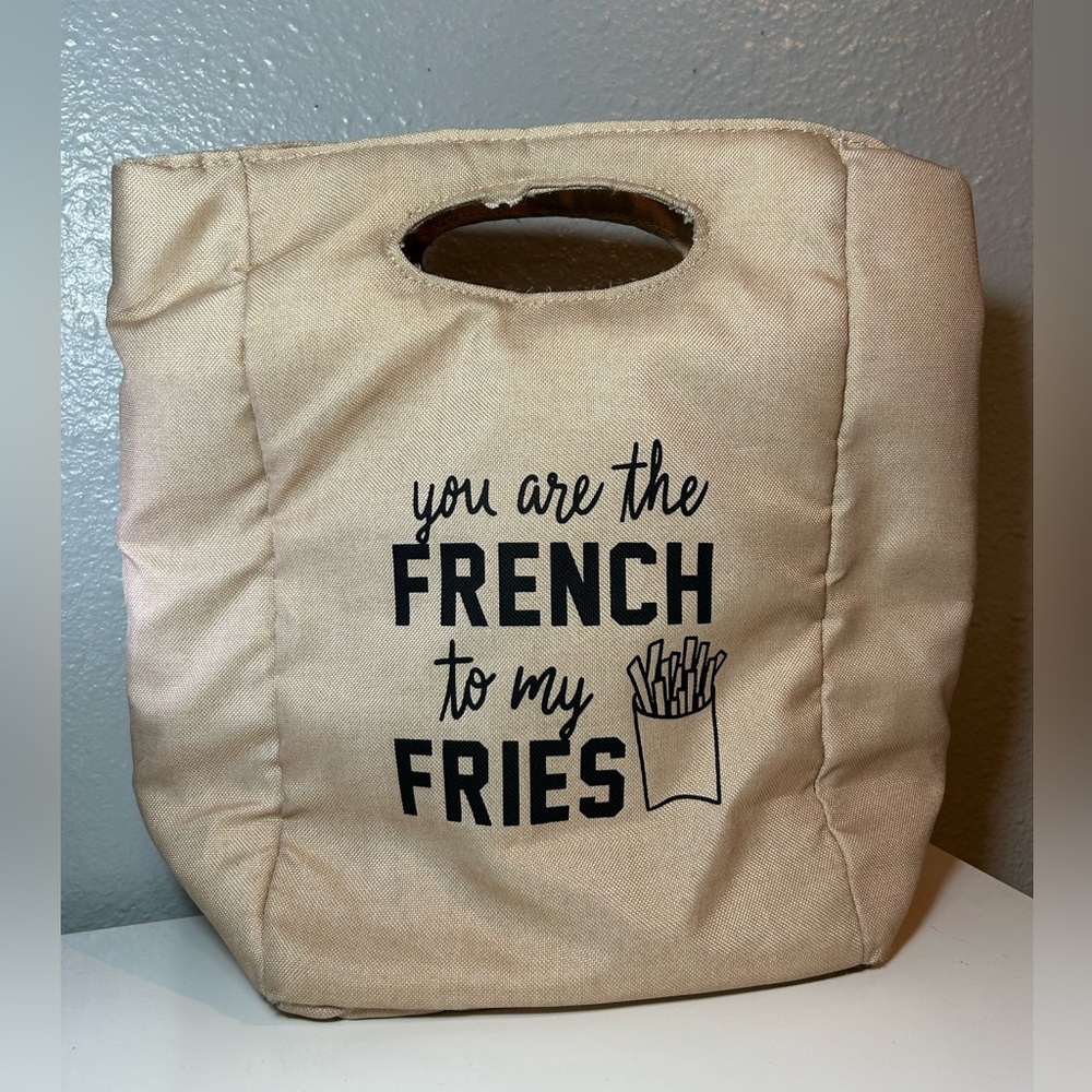 Tan Insulated Lunchbag